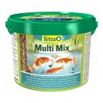 Tetra Pond Multi MIX 10 литров (смесь 4-х видов корма) для всех прудовых рыб